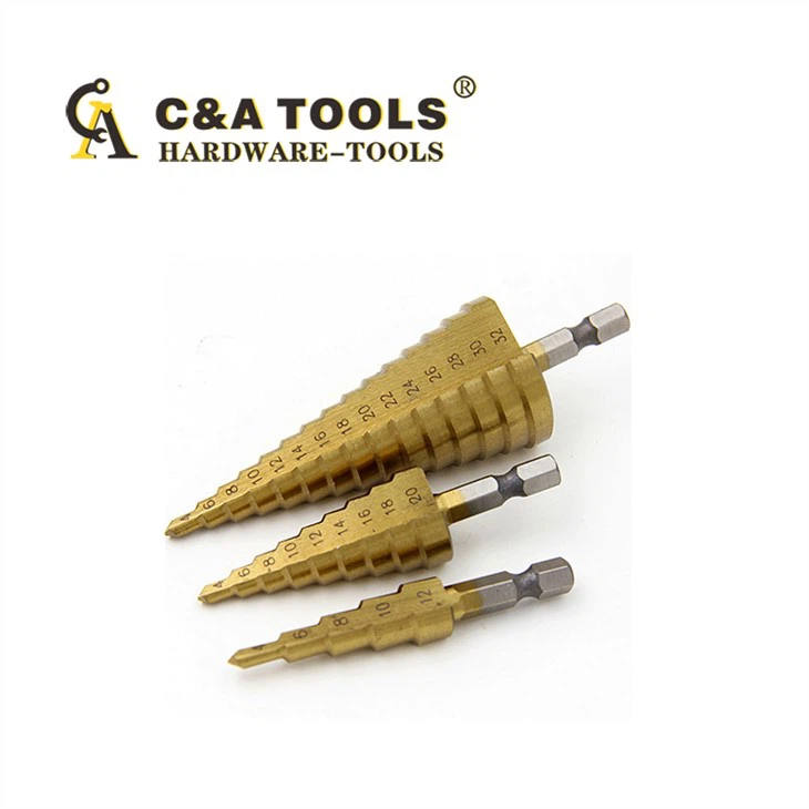 Step Drill Bits Set